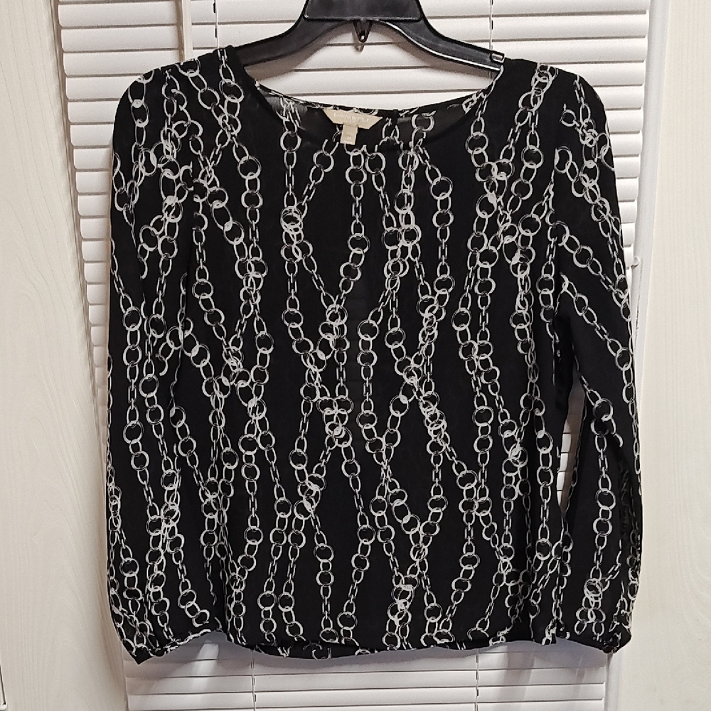 Banana Republic Chain Look Blouse